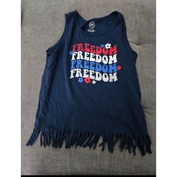 Under Armour & Wonder Nation America Youth Girls Tank Tops Size 10/12 - Picture 2 of 9